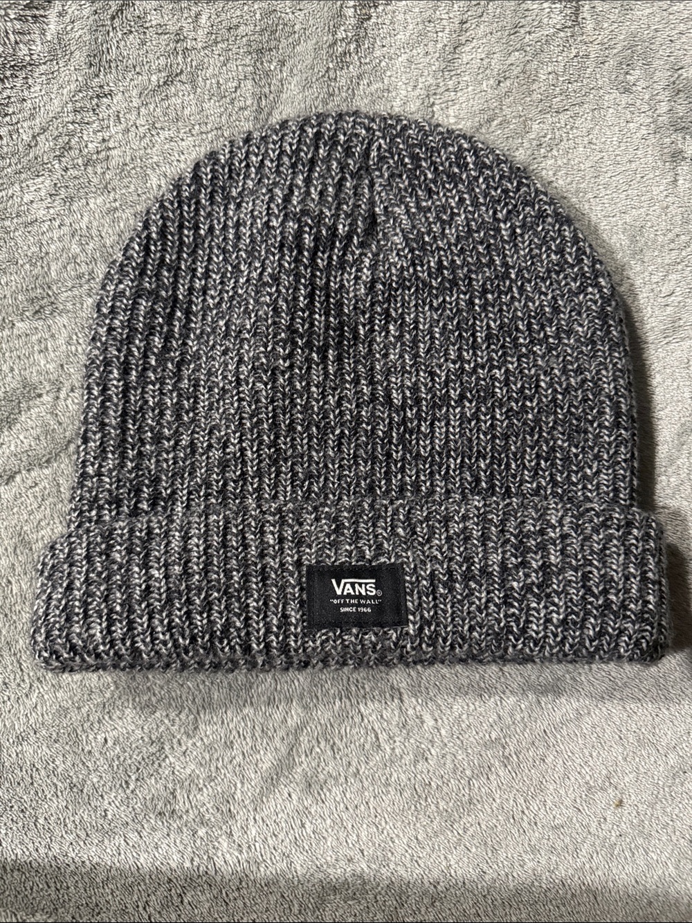 Vans Gray Marled Knit Beanie